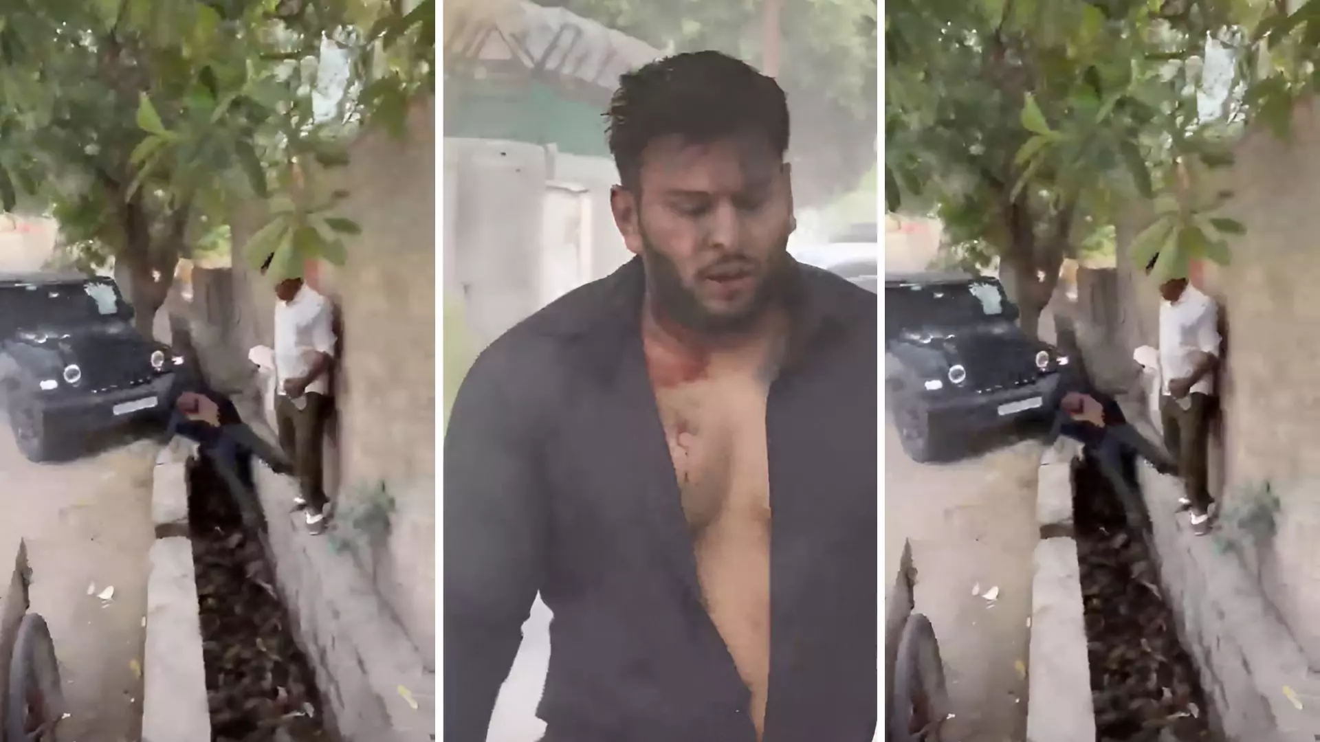 Instagram पर कमेंट का लिया खतरनाक बदला, Thar से मारी ऐसी टक्‍कर कि नाले में जा गिरा युवक; Video Viral