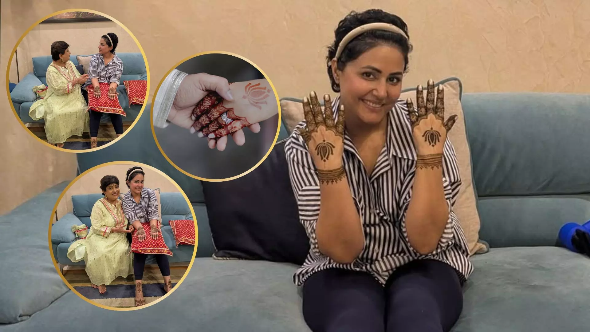 न डिजाइनर ऑउटफिट न हैवी मेकअप, सिंपल लुक में लगाई Hina Khan ने मिनिमल मेहंदी, तस्वीरें हुईं वायरल न डिजाइनर ऑउटफिट न हैवी मेकअप, सिंपल लुक में लगाई Hina Khan ने मिनिमल मेहंदी, तस्वीरें हुईं वायरल