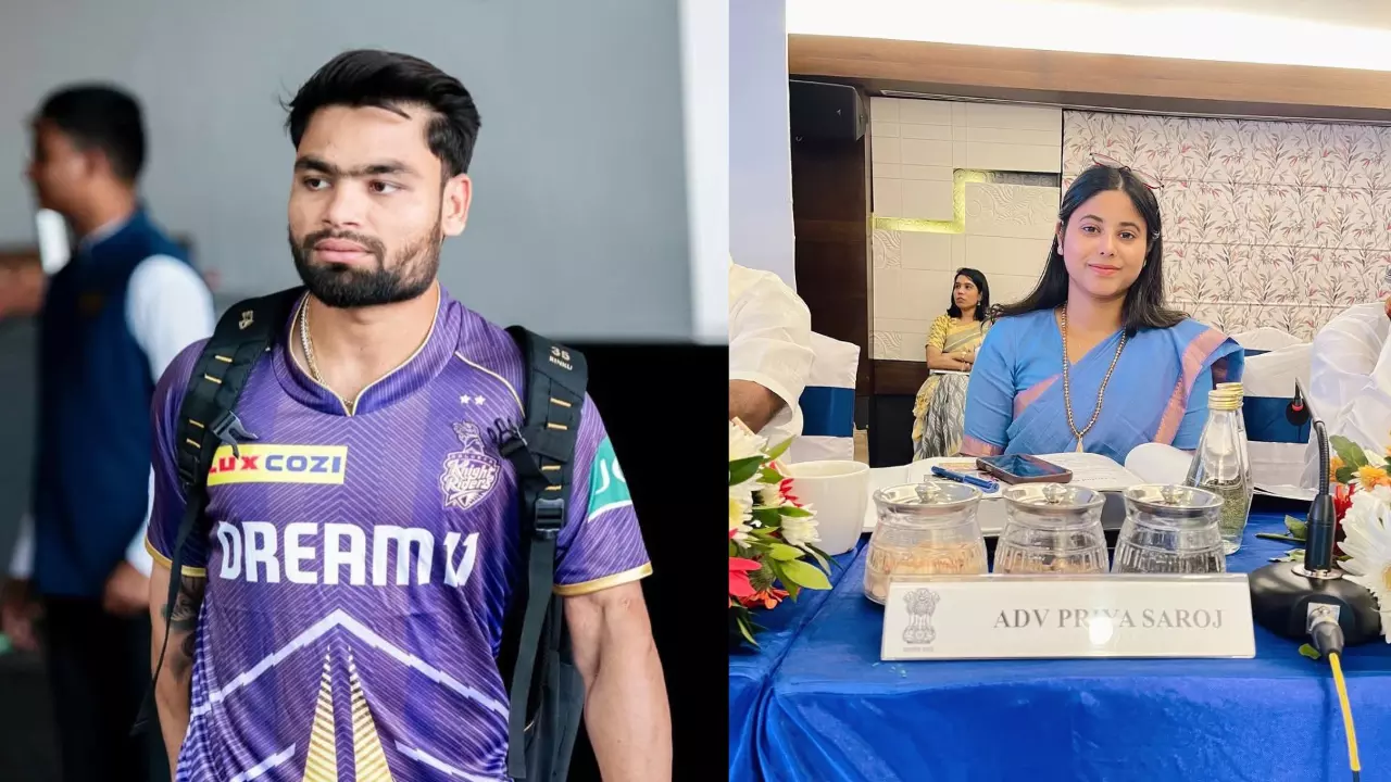 कौन हैं प्रिया सरोज? भारतीय क्रिकेटर रिंकू सिंह से होगी आज सगाई, लखनऊ के इस होटल में पहुंचेंगी ये बड़ी हस्तियां