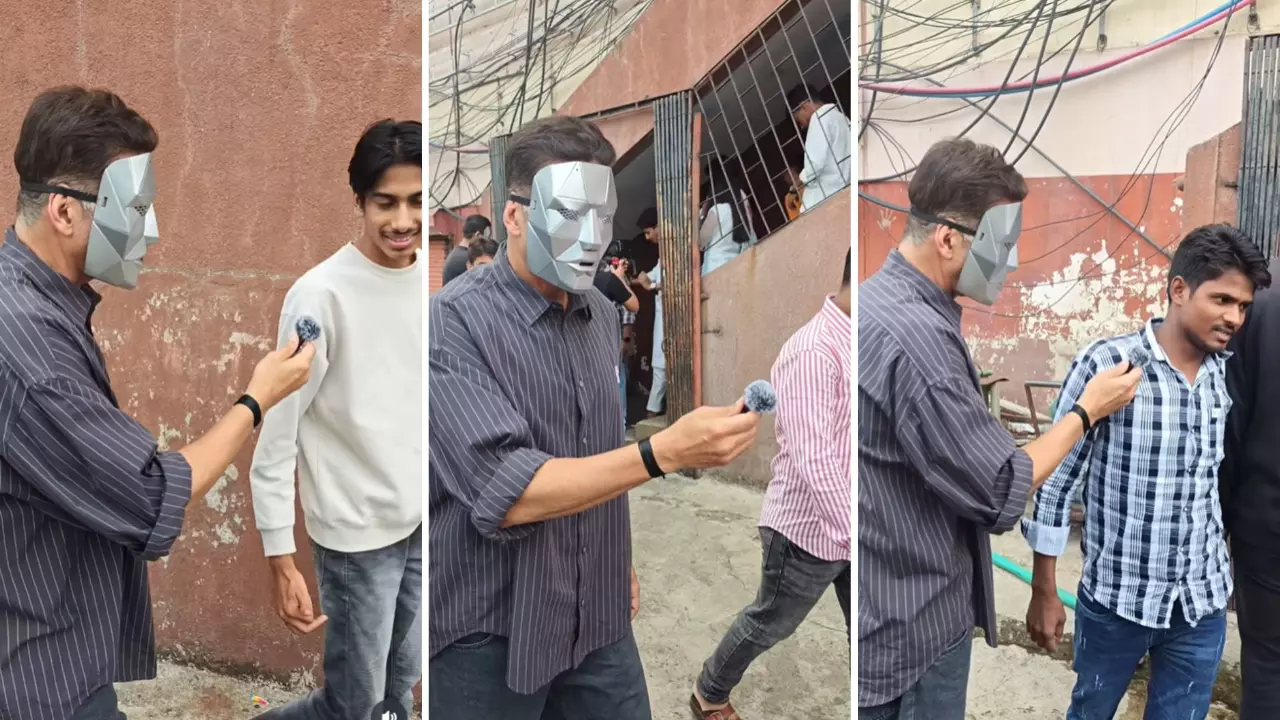 किलर मास्क पहनकर जनता के बीच पहुंचे Akshay Kumar, जाना दर्शकों का रिव्यू |  Video Viral