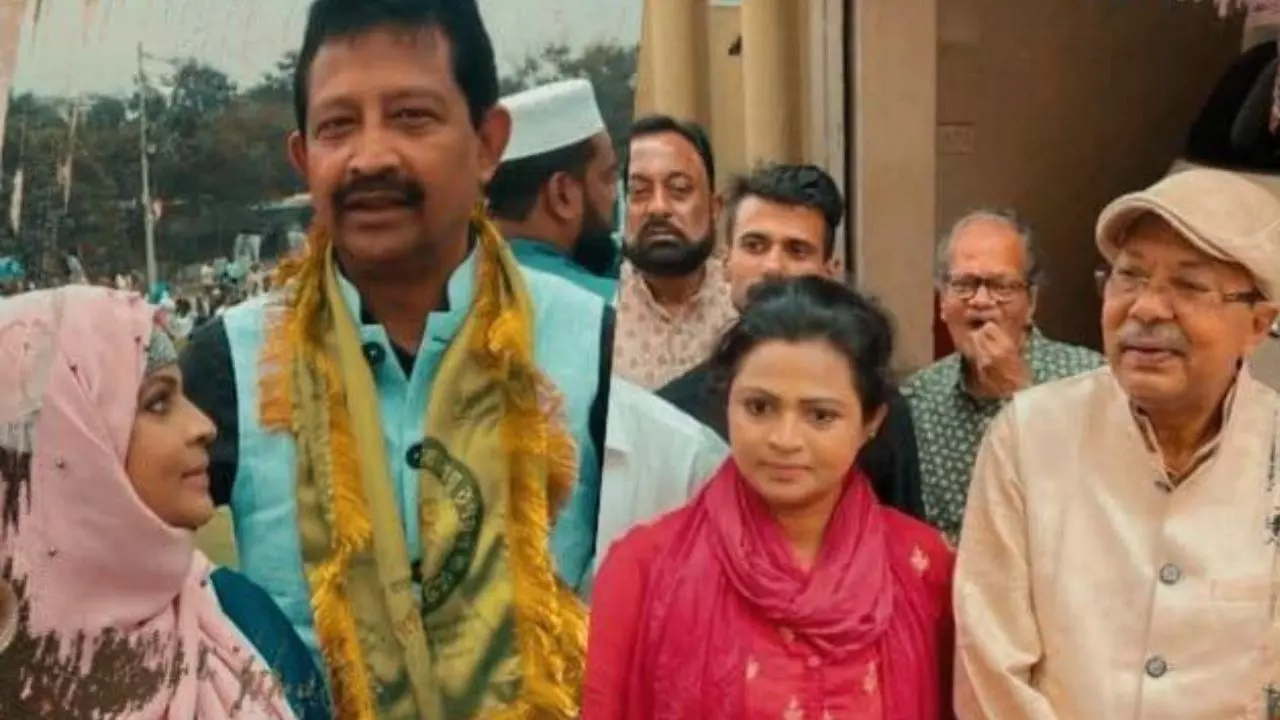 पोर्न रैकेट चलाने वाली स्‍वेता खान के तृणमूल नेताओं से संबंध, तस्‍वीरें वायरल होने पर बीजेपी ने उठाए सवाल