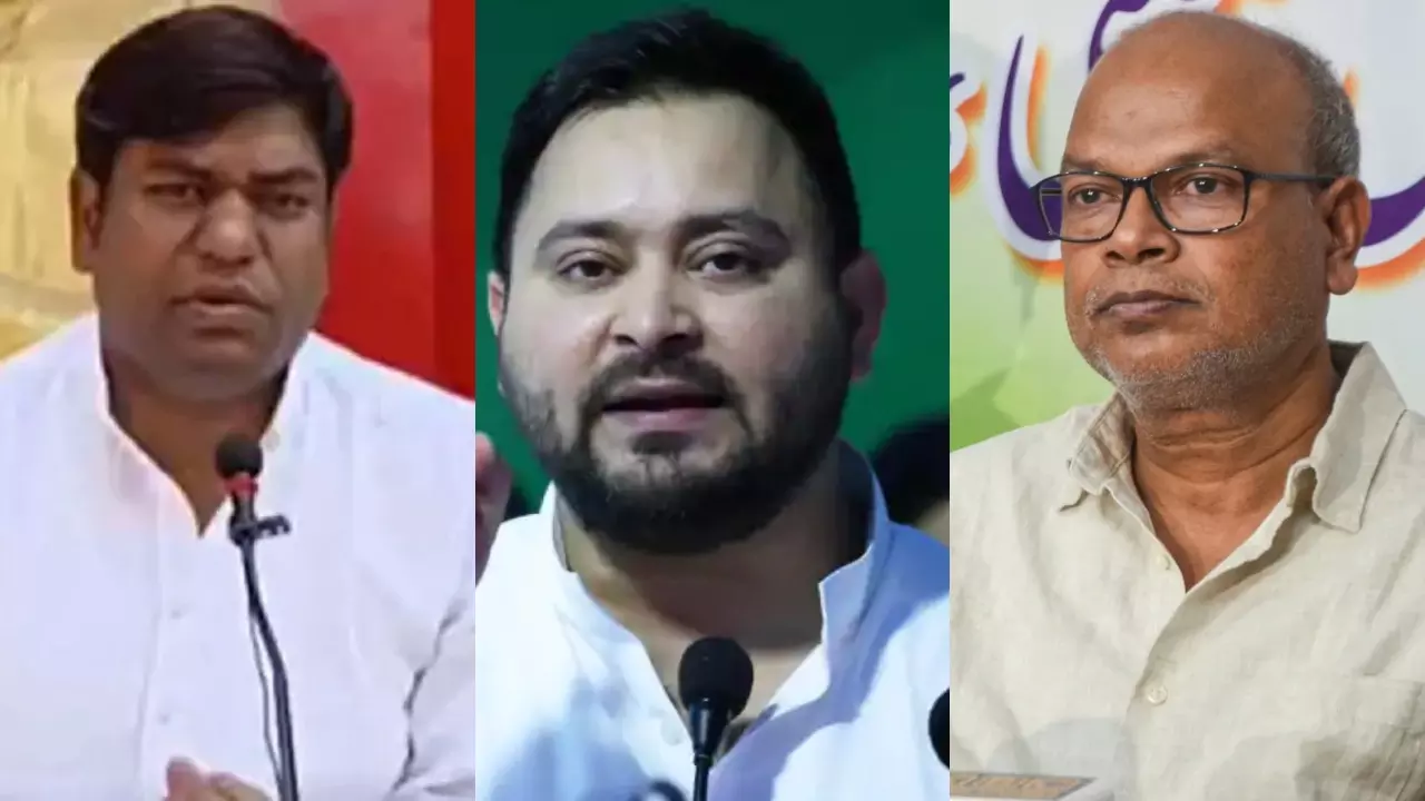 NDA के बाद महागठबंधन में सीट शेयरिंग पर घमासान, CPI माले 45 तो VIP 60 सीटों पर अड़ी, सहयोगियों को कैसे साधेंगे तेजस्वी? NDA के बाद महागठबंधन में सीट शेयरिंग पर घमासान, CPI माले 45 तो VIP 60 सीटों पर अड़ी, सहयोगियों को कैसे साधेंगे तेजस्वी?
