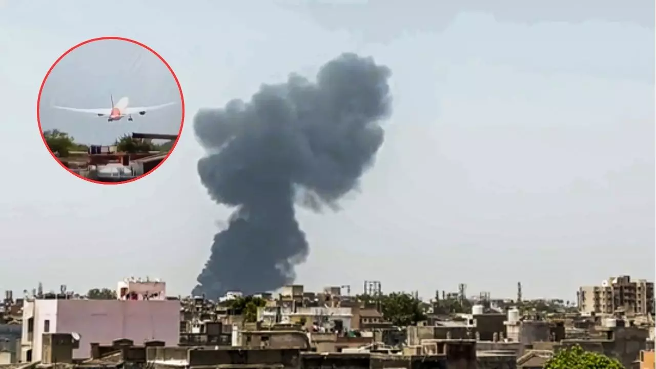 Air India Plane Crash: कैसे हादसे का शिकार हुआ एयर इंडिया का विमान? LIVE Video में रोंगटे खड़े करने वाला खौफनाक मंजर Air India Plane Crash: कैसे हादसे का शिकार हुआ एयर इंडिया का विमान? LIVE Video में रोंगटे खड़े करने वाला खौफनाक मंजर