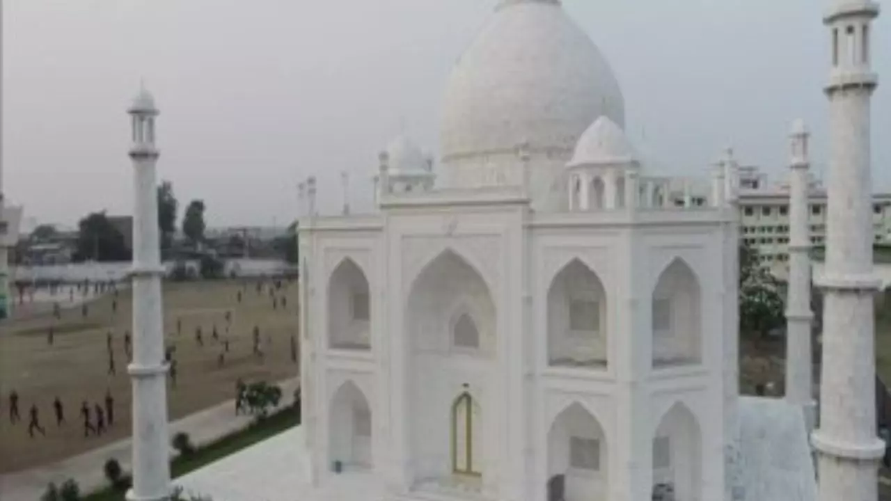 हर समस्या का समाधान प्यार है! कपल ने बनाया Mini TajMahal, VIDEO देख लोग हुए Confuse