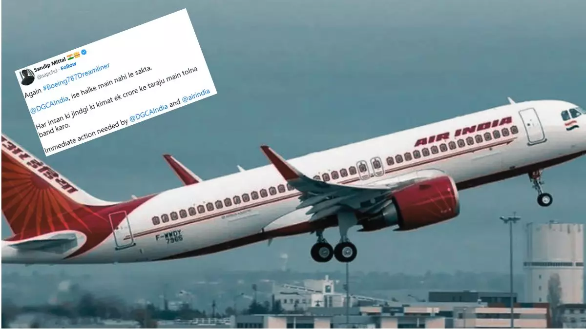 Boeing 787 Dreamliners में ही क्यों आ रही खराबी? 36 घंटे में बीच रास्ते से लौटे 3 विमान, लोग बोले- हल्के में नहीं ले सकते Boeing 787 Dreamliners में ही क्यों आ रही खराबी? 36 घंटे में बीच रास्ते से लौटे 3 विमान, लोग बोले- हल्के में नहीं ले सकते