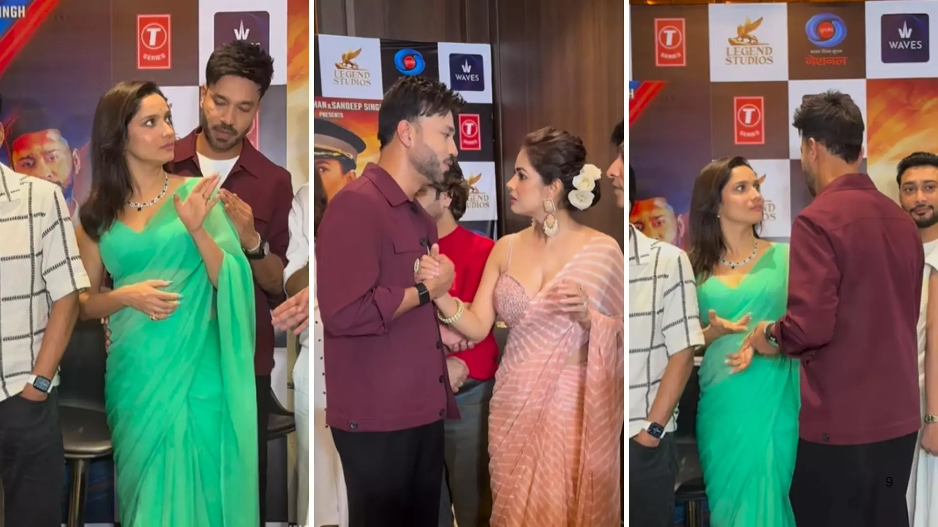 Vicky Jain ने पकड़ा Meera Chopra का हाथ तो नाराज हुईं Ankita Lokhande, सबके सामने दे डाला ऐसा रिएक्शन Vicky Jain ने पकड़ा Meera Chopra का हाथ तो नाराज हुईं Ankita Lokhande, सबके सामने दे डाला ऐसा रिएक्शन