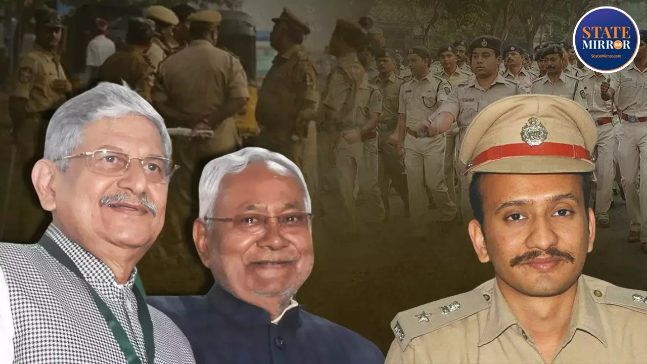 SSP Kartikeya K Sharma पटना के लिए जरूरी या नीतीश कुमार की चुनावी मजबूरी, क्यों हटाए गए Avkash Kumar? SSP Kartikeya K Sharma पटना के लिए जरूरी या नीतीश कुमार की चुनावी मजबूरी, क्यों हटाए गए Avkash Kumar?