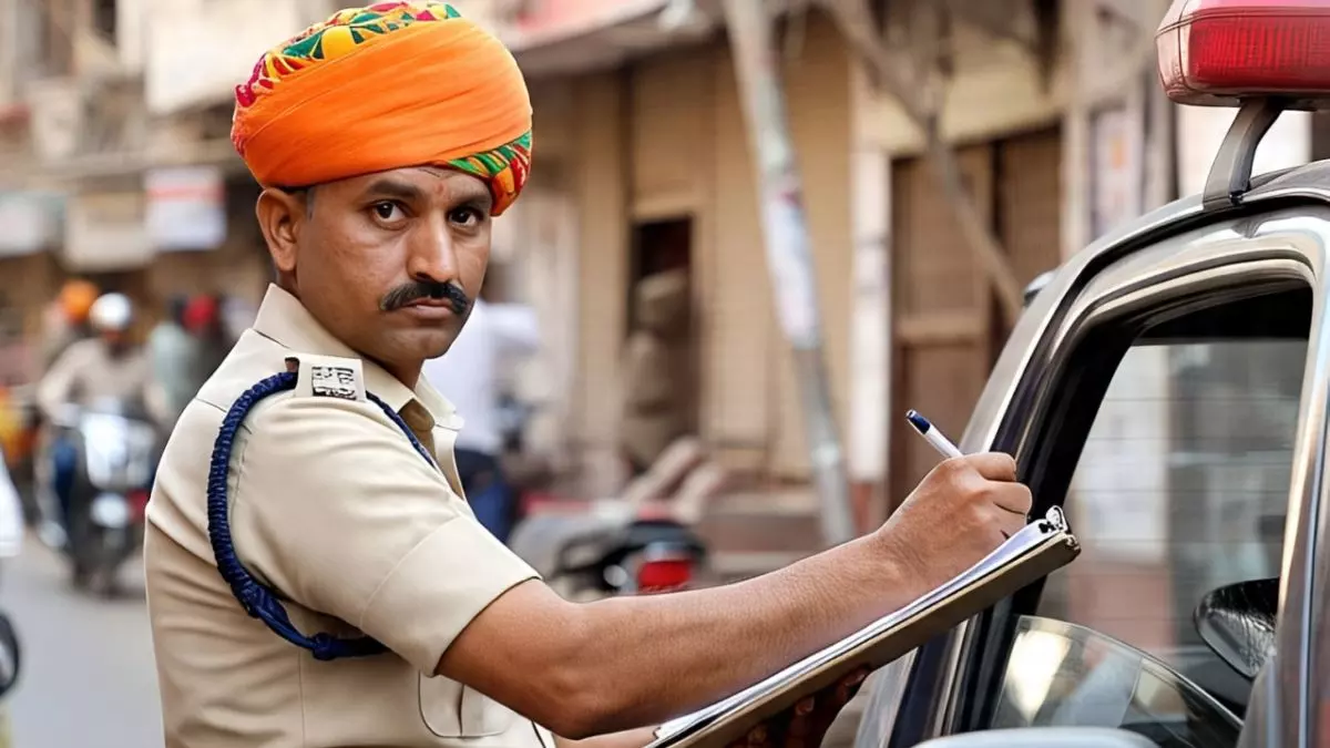 साहब, अब मकान कैसे बनाऊं.... चालान बंद होने से परेशान ट्रैफिक सिपाही ने लगाई गुहार, मिला यह जवाब