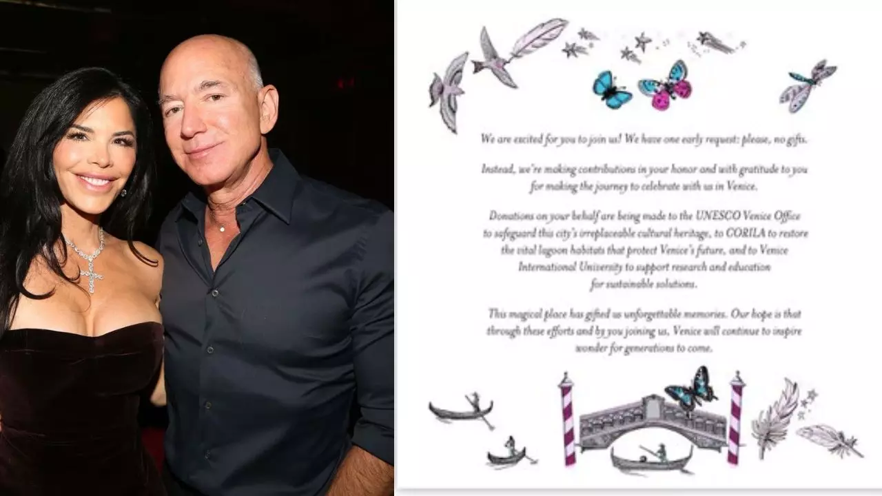 इससे अच्छा तो हमारी फूफी का कार्ड था... Jeff Bezos की शादी का कार्ड देख लोग हुए हैरान, जमकर किया ट्रोल