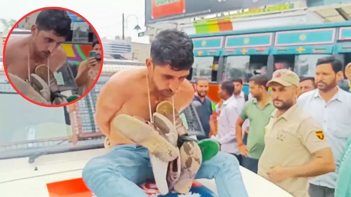कश्मीरियों के साथ अब यही होगा? जम्‍मू में चोर को बोनट पर बांध कर घुमाने को लेकर बवाल, फिर जिंदा हुआ मेजर गोगोई वाला मामला