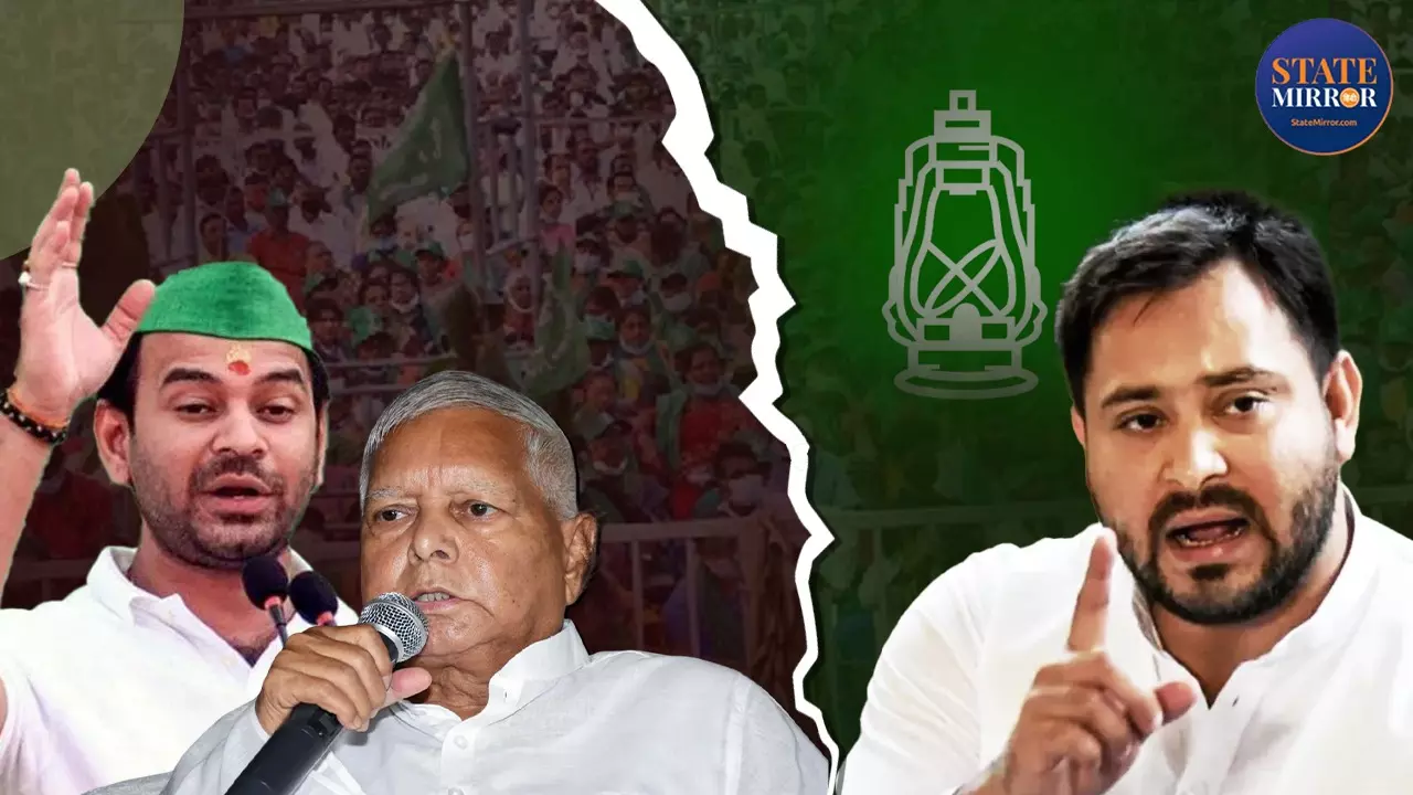 खुद को दूसरा लालू मानने वाले तेज प्रताप RJD के लिए खड़ी करेंगे मुश्किल? पूर्व प्रवक्ता बोले- एक को गंभीरता से नहीं लेता, दूसरे... खुद को दूसरा लालू मानने वाले तेज प्रताप RJD के लिए खड़ी करेंगे मुश्किल? पूर्व प्रवक्ता बोले- एक को गंभीरता से नहीं लेता, दूसरे...