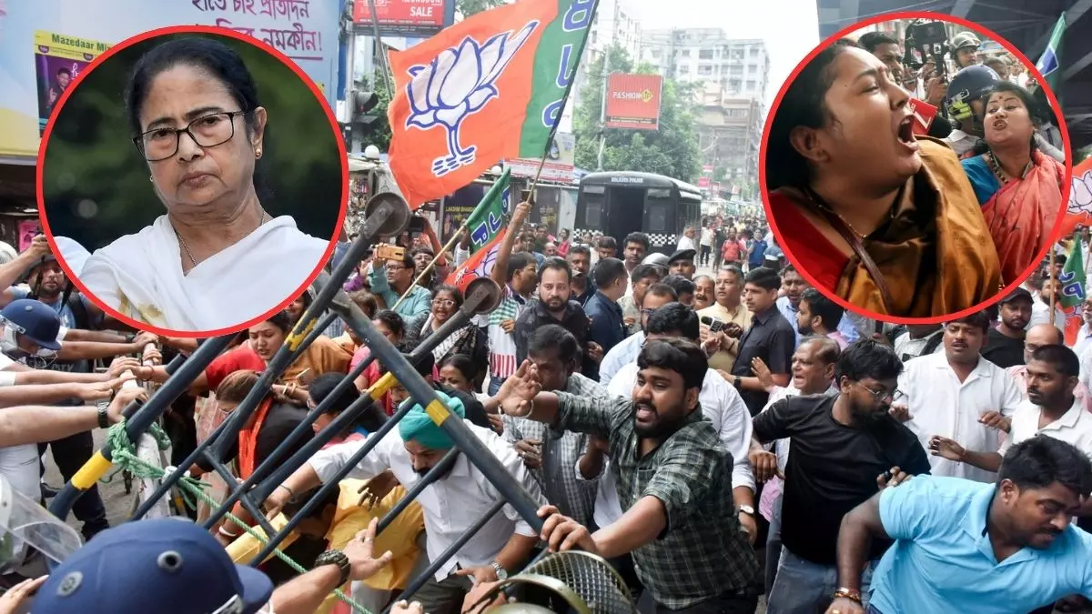 कोलकाता लॉ कॉलेज गैंगरेप केस: TMC सांसद ने अपनी ही पार्टी को घेरा, BJP ने CM से मांगा इस्तीफा; कांग्रेस-लेफ्ट ने भी बोला हमला कोलकाता लॉ कॉलेज गैंगरेप केस: TMC सांसद ने अपनी ही पार्टी को घेरा, BJP ने CM से मांगा इस्तीफा; कांग्रेस-लेफ्ट ने भी बोला हमला