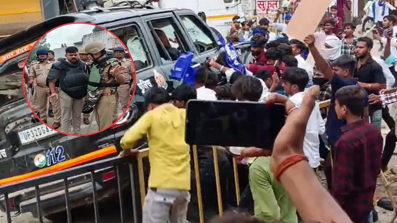 करछना हिंसा के बाद कैसा है माहौल? चंद्रशेखर आज़ाद के हाउस अरेस्ट के बाद हुआ था बवाल, दंगाइयों पर NSA लगाने की तैयारी