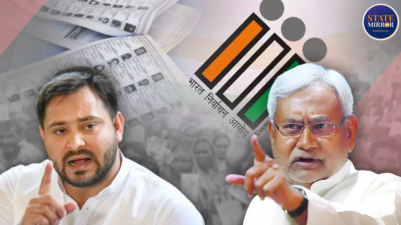 बिहार में वोटर लिस्ट सुधार से दिक्कत किसको? RJD बोली - एजेंट न बने चुनाव आयोग, चिराग की पार्टी ने विपक्ष की कर दी बोलती बंद बिहार में वोटर लिस्ट सुधार से दिक्कत किसको? RJD बोली - एजेंट न बने चुनाव आयोग, चिराग की पार्टी ने विपक्ष की कर दी बोलती बंद