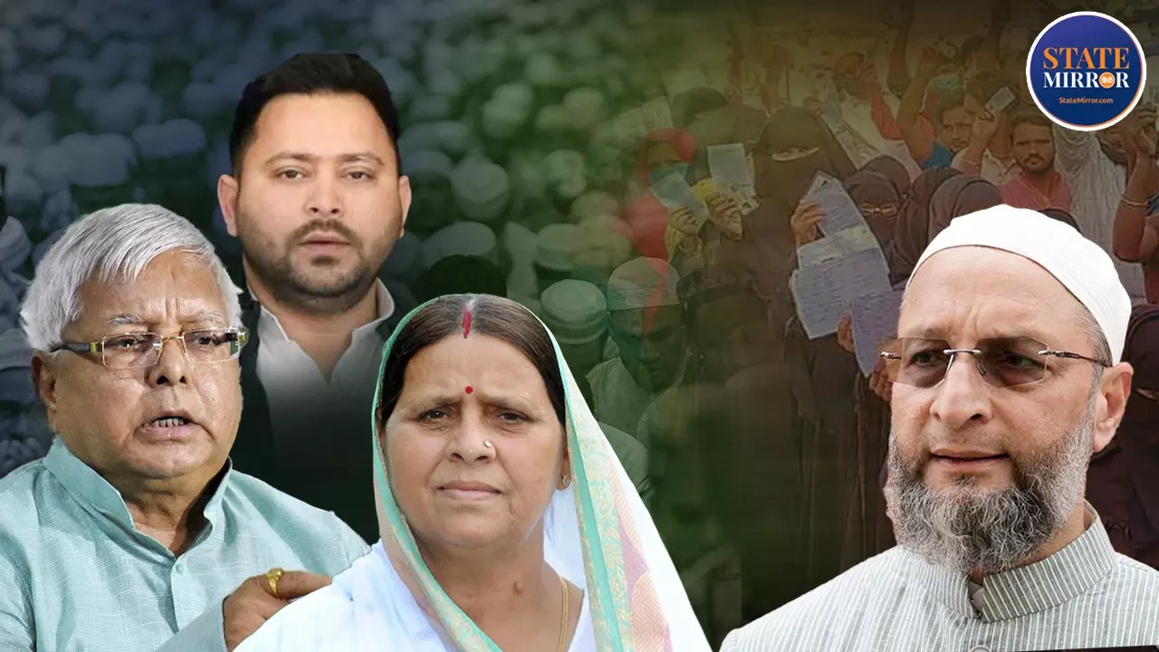 सवाल सत्ता का है! तेजस्वी माफिया शहाबुद्दीन की याद में नारे लगाएं, राबड़ी देवी ताजियों पर सिर रगड़ें, फिर ओवैसी में कांटे क्यों?