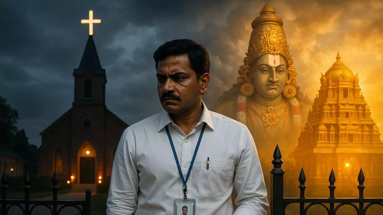 चर्च जा रहा था तिरुपति मंदिर का अधिकारी, TTD ने कर दिया सस्‍पेंड; कहा - केवल हिंदू धर्म में...