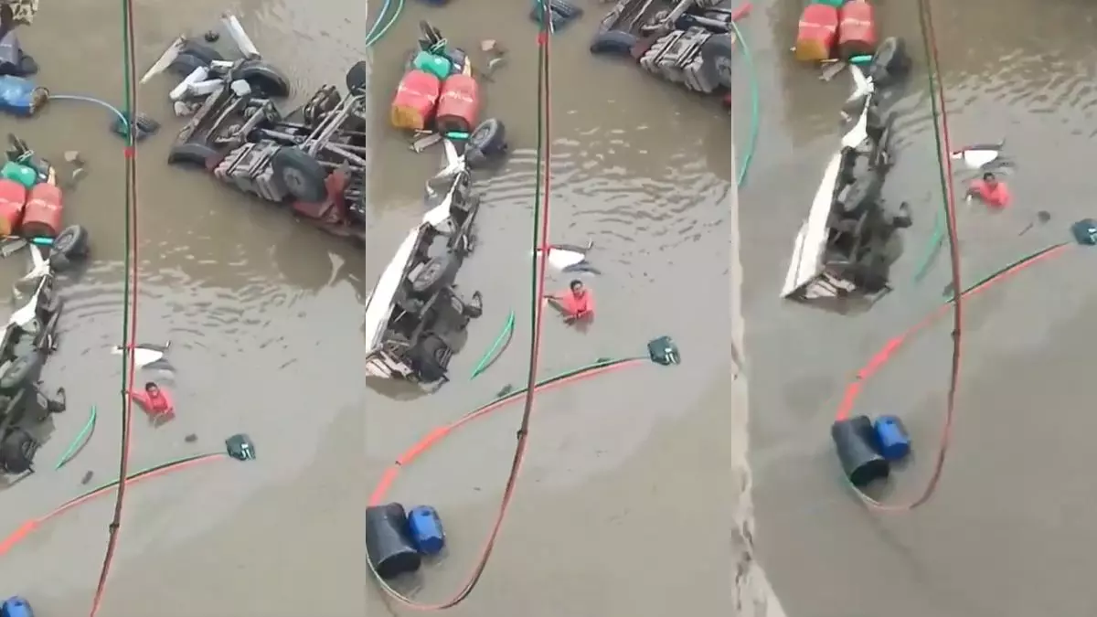 मारो छोकरा डूबी गयो.... वडोदरा पुल हादसे के बाद मां की चीखों ने लोगों को झकझोरा, वीडियो हो रहा वायरल
