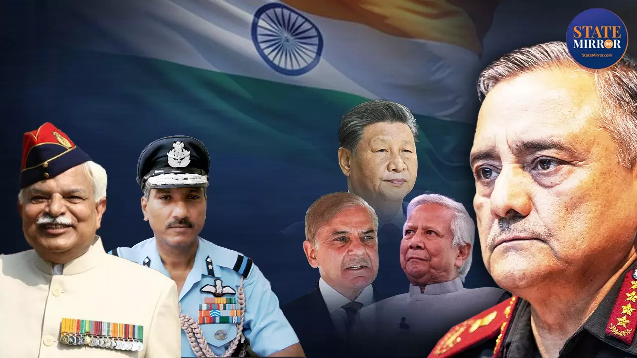 चीन-अमेरिका, पाकिस्तान, बांग्लादेश से डरे नहीं चौकन्ना रहे भारत, डिफेंस एक्सपर्ट्स ने डिकोड किया CDS अनिल चौहान का बयान चीन-अमेरिका, पाकिस्तान, बांग्लादेश से डरे नहीं चौकन्ना रहे भारत, डिफेंस एक्सपर्ट्स ने डिकोड किया CDS अनिल चौहान का बयान