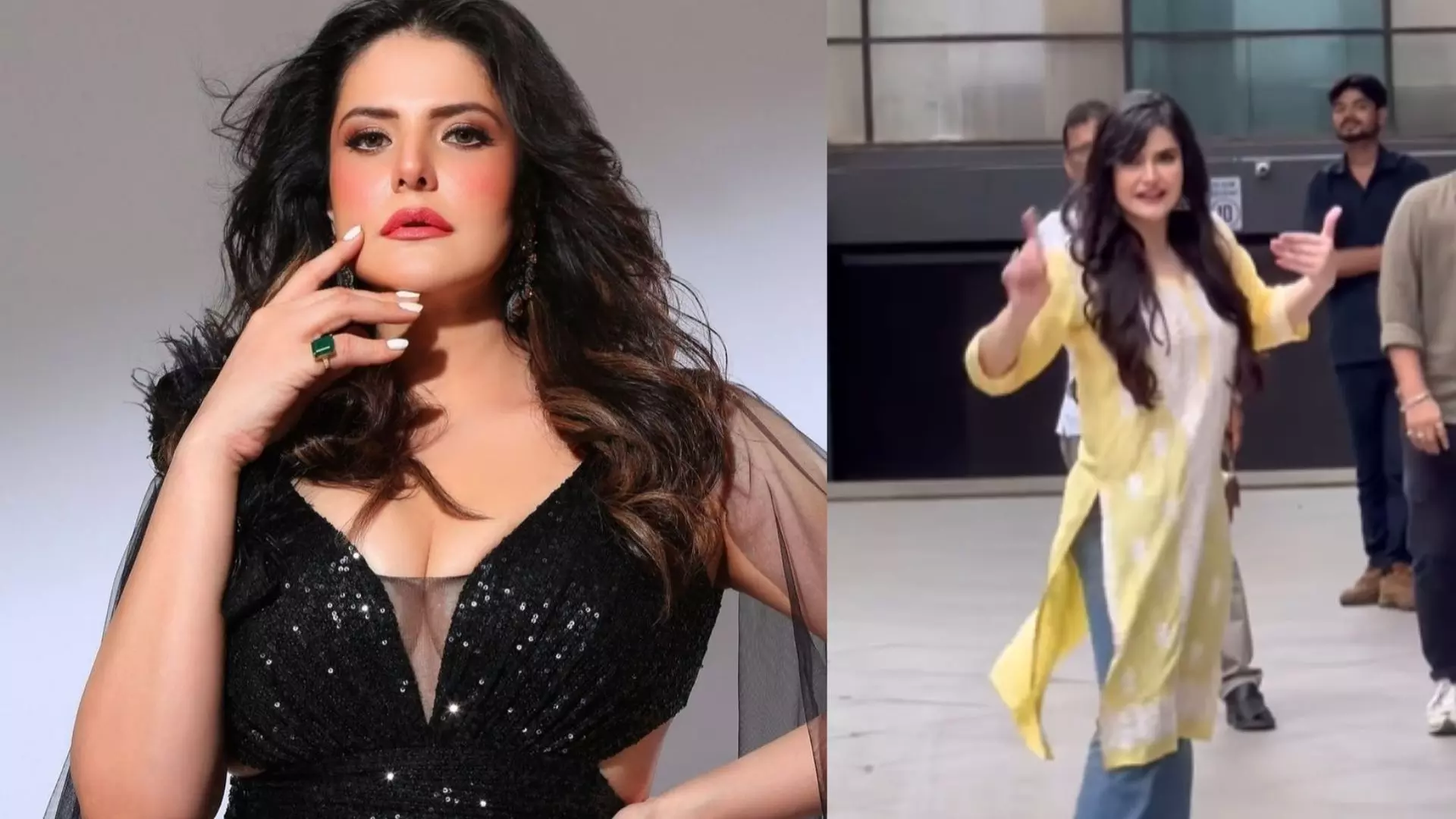 मुझे देखो ये नहीं....बैकसाइड की तस्वीरें क्लिक करने पर Zareen Khan ने लगाई पैपराजी की क्लास