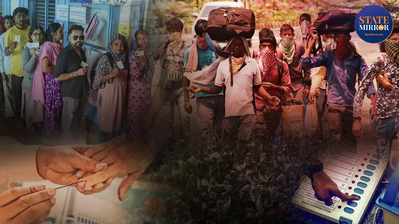 प्रवासी बिहारियों की बड़ी चिंता, मतदाता सूची में नाम बनाए रखने के लिए कैसे साबित करूं मैं कौन और कहां से हूं? प्रवासी बिहारियों की बड़ी चिंता, मतदाता सूची में नाम बनाए रखने के लिए कैसे साबित करूं मैं कौन और कहां से हूं?