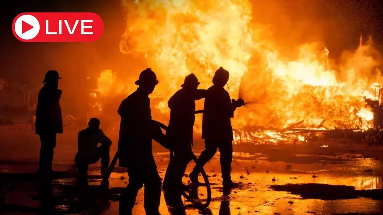 Aaj ki Taaza Khabar Live News Update: जयपुर-अजमेर हाईवे पर सिलेंडर ट्रक में भीषण आग, धमाकों से मचा हड़कंप
