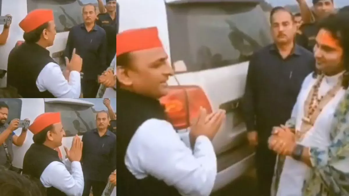 अखिलेश यादव और कथावाचक अनिरुद्धाचार्य की मुलाकात का वीडियो वायरल,  अब किसी को शूद्र मत कहना की नसीहत चर्चा में