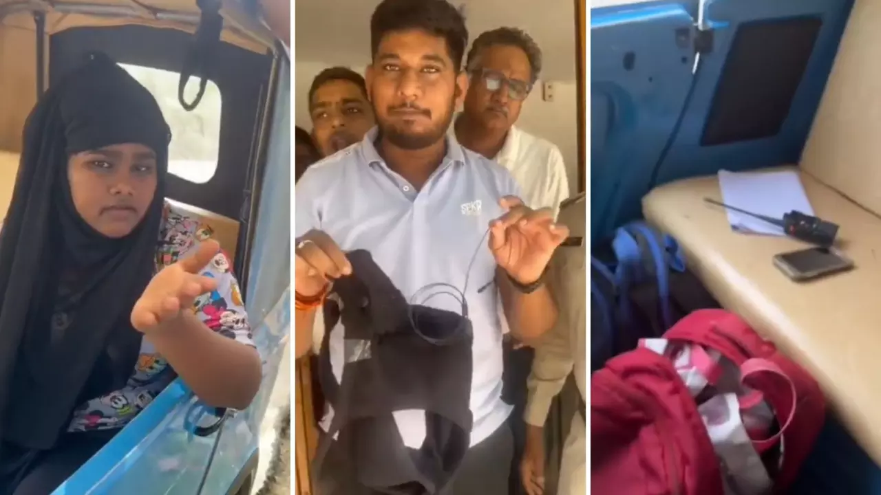 अंडरगार्मेंट्स में छिपा स्पाई कैमरा! बहनों ने रचा तकनीकी नकल का तगड़ा षड्यंत्र, ऐसे पकड़ी गई रंगे हाथ | Video Viral