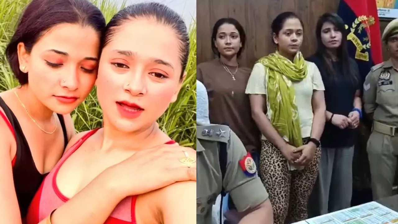 अश्लील इशारे, गालीबाज...महक और परी पर संभल पुलिस का एक्शन, SP का ढंग से ट्रीटमेंट कहने का Video Viral
