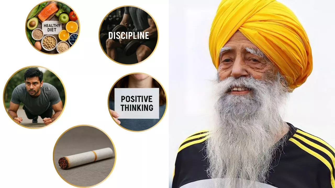 साग और रोटी, रोजाना 4 घंटे की फिजिकल एक्टिविटी, Fauja Singh की ये 5 आदतें जिससे रह सकते हैं फिट