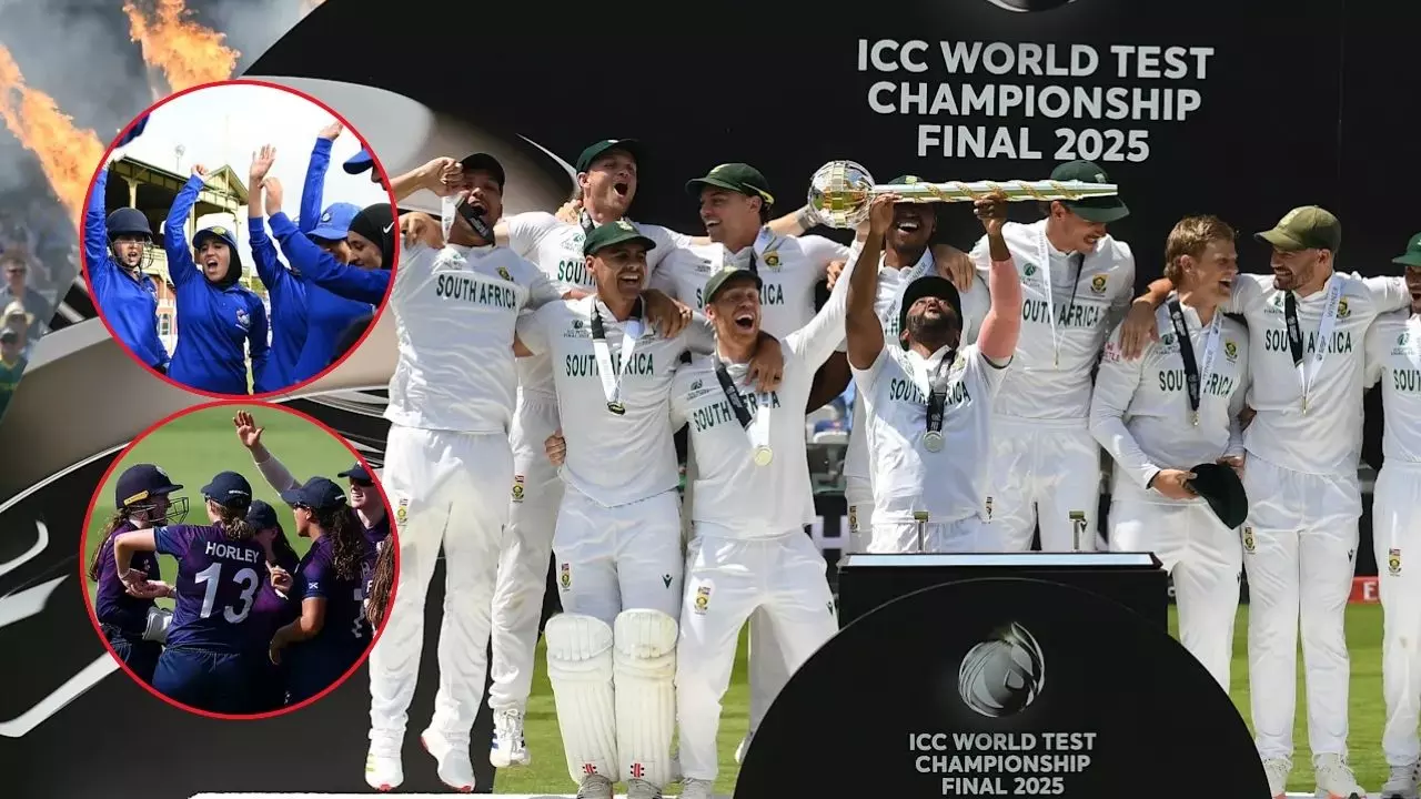 ICC की सालाना बैठक में बड़े फ़ैसले: 2031 तक इंग्लैंड में ही होगा WTC Final, अफगान महिला खिलाड़ियों को भी मिली नई उम्मीद