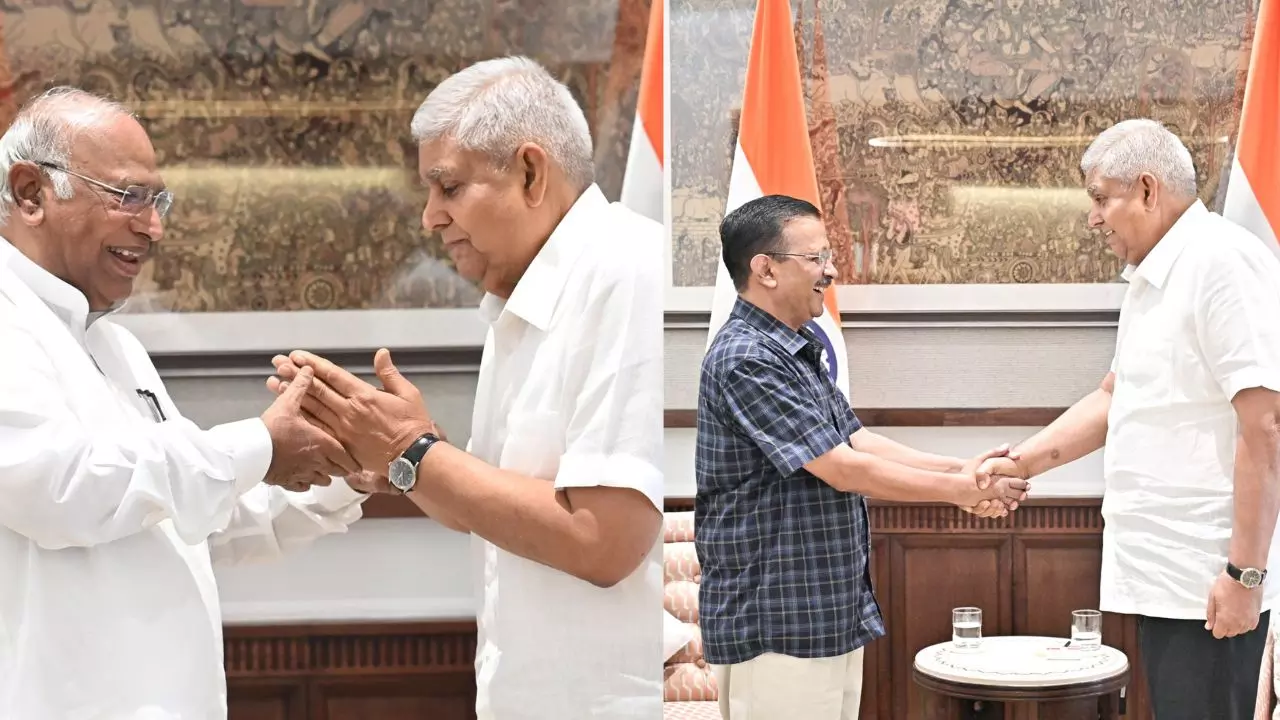 Resign किया या करवाया गया! तस्वीरों में देखिए इस्तीफे से पहले धनखड़ की विपक्ष से नजदीकियां, अब सत्ता पक्ष खामोश क्यों?