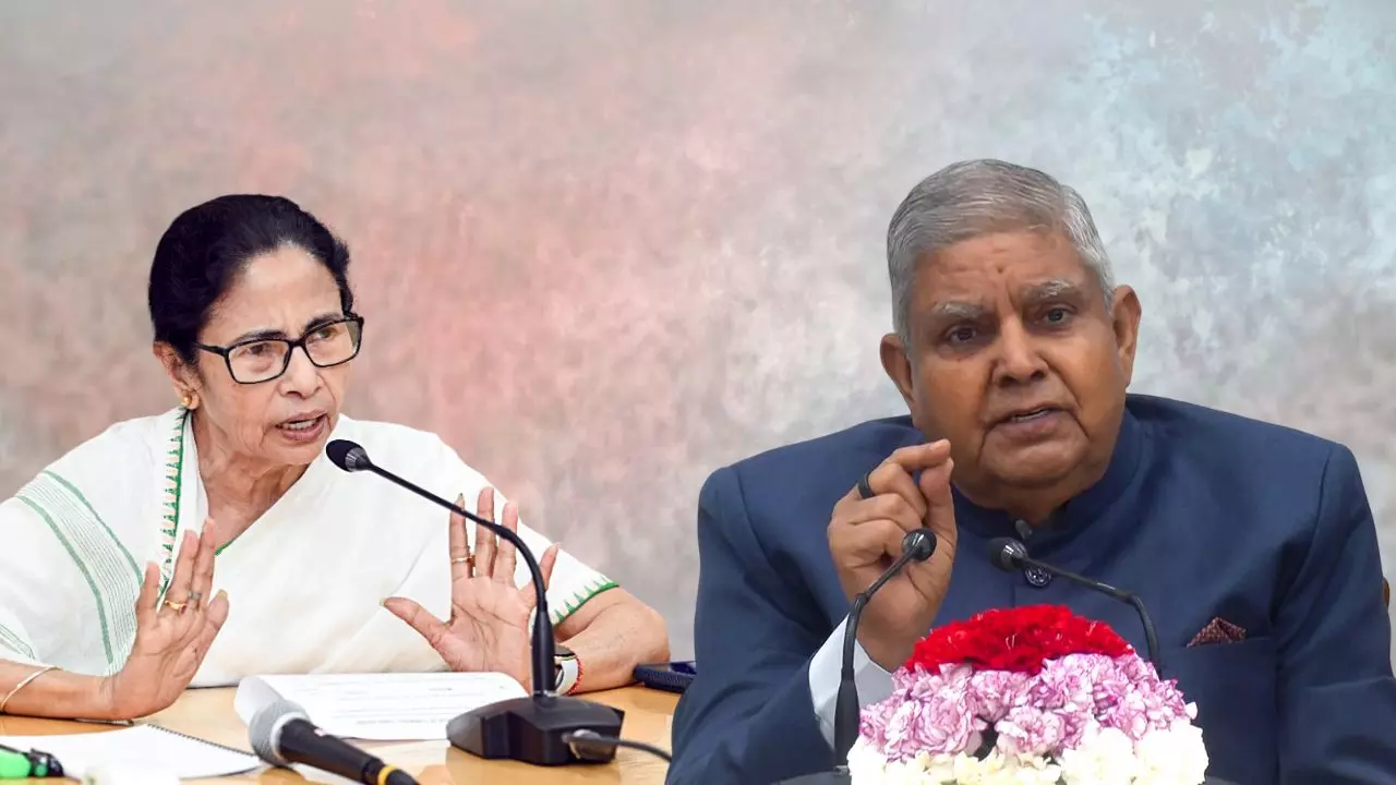 जगदीप धनखड़ के इस्तीफे से कांग्रेस को हमदर्दी लेकिन TMC को क्यों नहीं? कहीं पुराने जख्म तो नहीं! जगदीप धनखड़ के इस्तीफे से कांग्रेस को हमदर्दी लेकिन TMC को क्यों नहीं? कहीं पुराने जख्म तो नहीं!