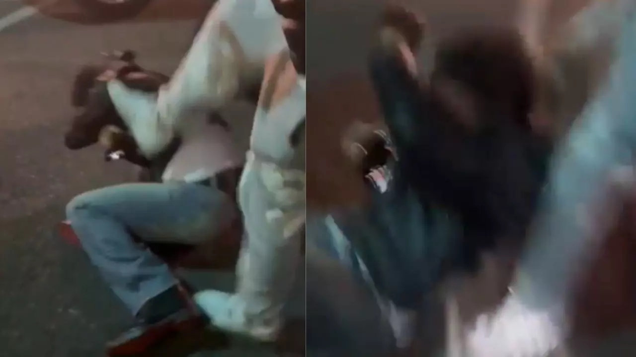 आस्ट्रेलिया की सड़कों पर गुंडागर्दी, बेहोश होने तक भारतीय शख्स को पीटा, चेहरे की टूटी हड्डी - VIDEO वायरल