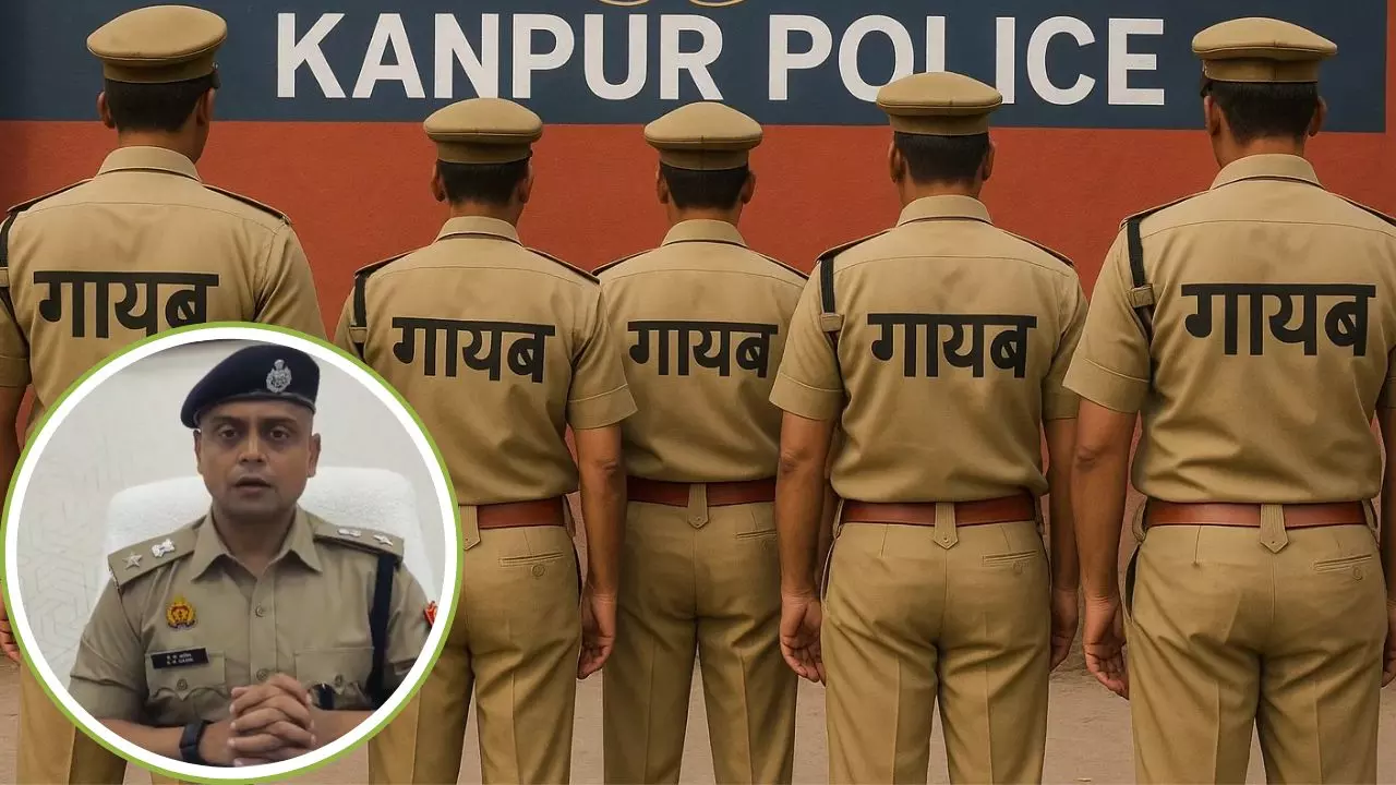 थोक में पुलिसकर्मी गायब होने की बात पर खुली कानपुर पुलिस की नींद, 161 नहीं 53 के गायब होने की बात कबूली