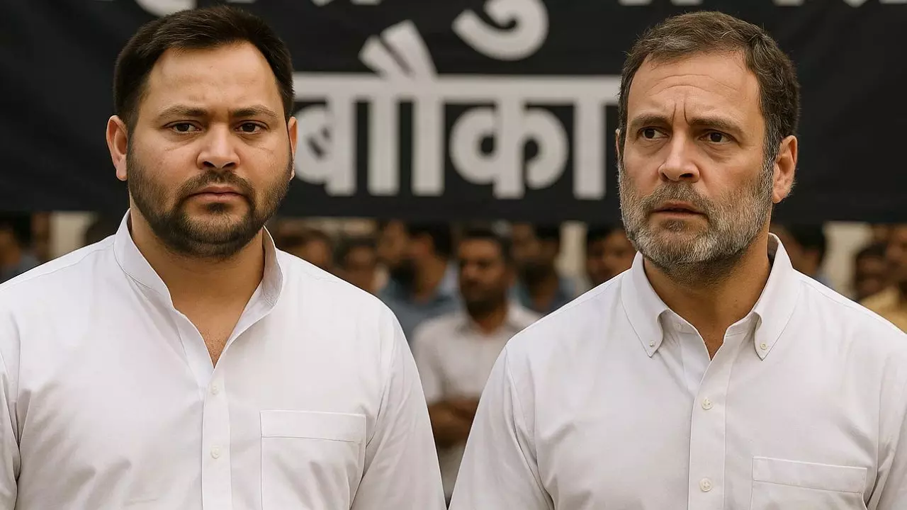 तेजस्वी ने फेंका चुनाव बहिष्कार का पासा, लेकिन हाथ को नहीं सूझ रही कोई चाल! बॉयकॉट वाले स्टैंड पर जानें क्या बोली कांग्रेस