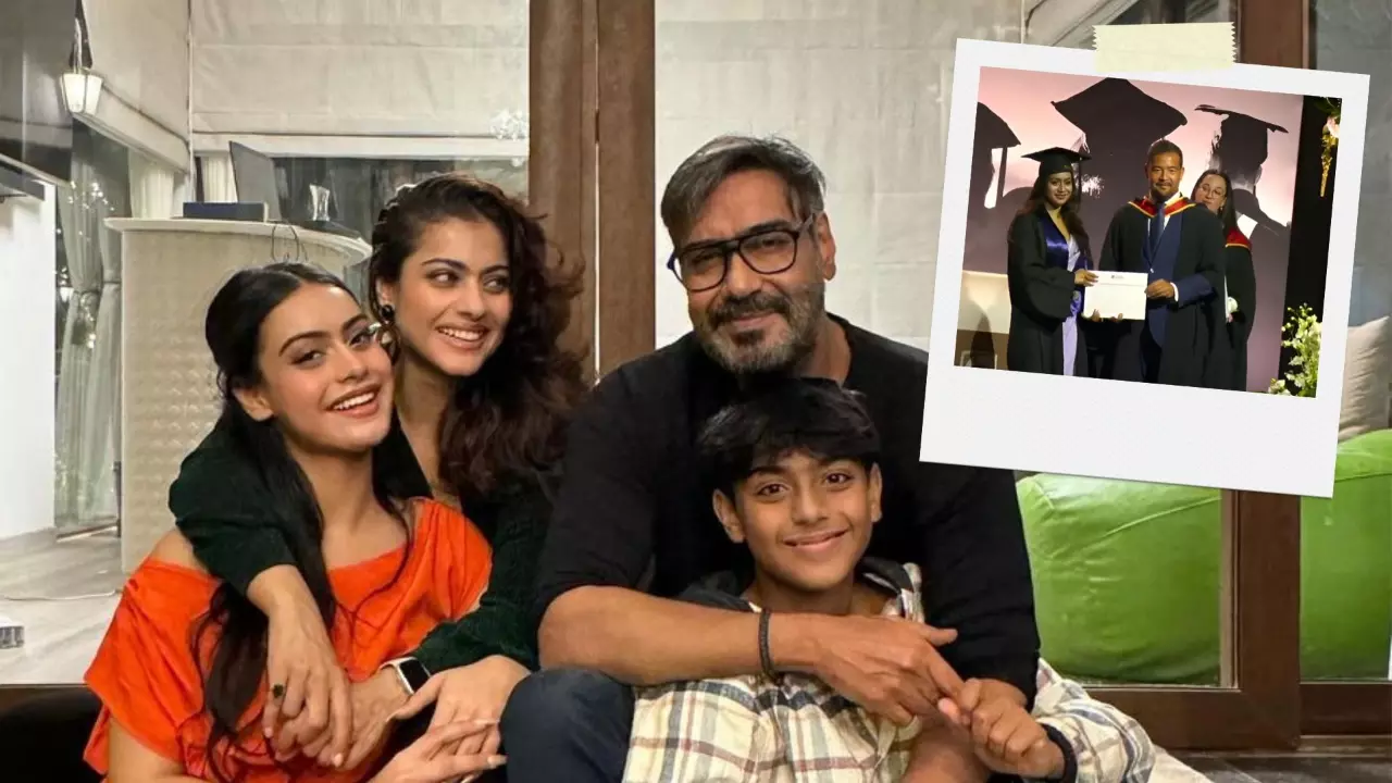 स्विट्ज़रलैंड से ग्रेजुएट हुई Nysa Devgn, इमोशनल होकर ऑडिटोरियम में चीख पड़ी Kajol, कहा- कम ऑन बेबी