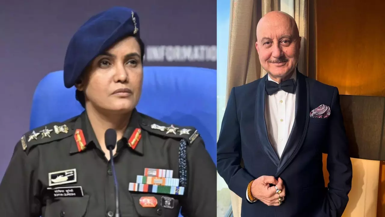 ऑपरेशन सिंदूर की शेरनी कर्नल सोफिया के बारें में क्या कह गए Anupam Kher? बोले- वह भारतीय सेना की...