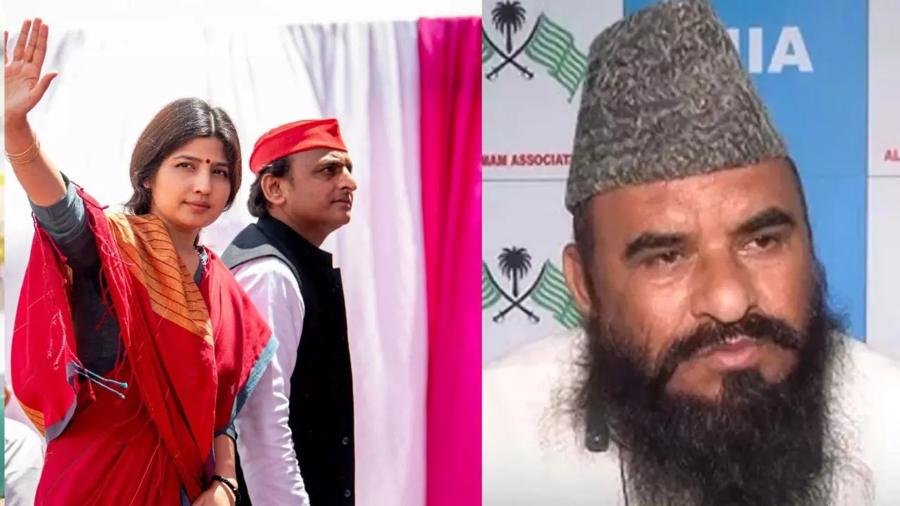 Video: अखिलेश मेरी बच्ची का बलात्कार करने..., डिंपल यादव के बाद अब सपा प्रमुख पर ये क्या बोल गए मौलाना साजिद रशीदी?