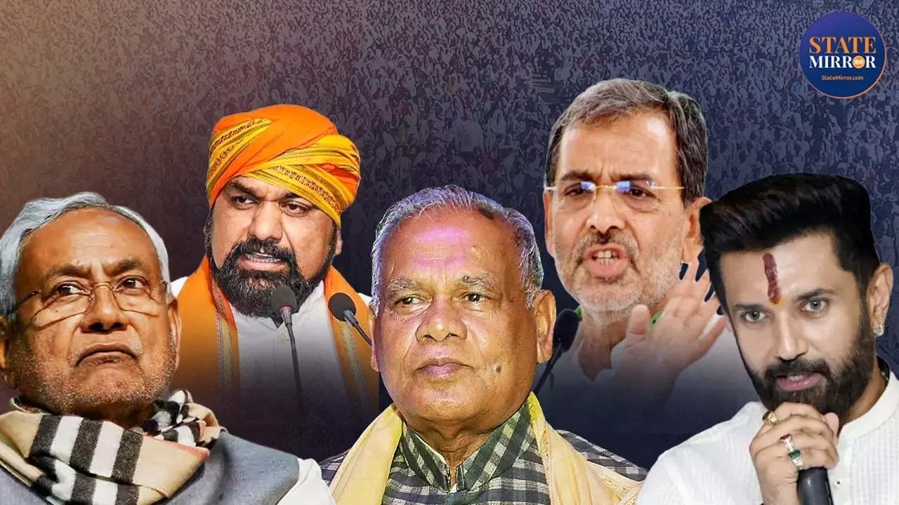बिहार में NDA एक साथ, मगर रास्ते जुदा-जुदा! चुनावी सफर में सबकी अपनी अपनी तैयारी