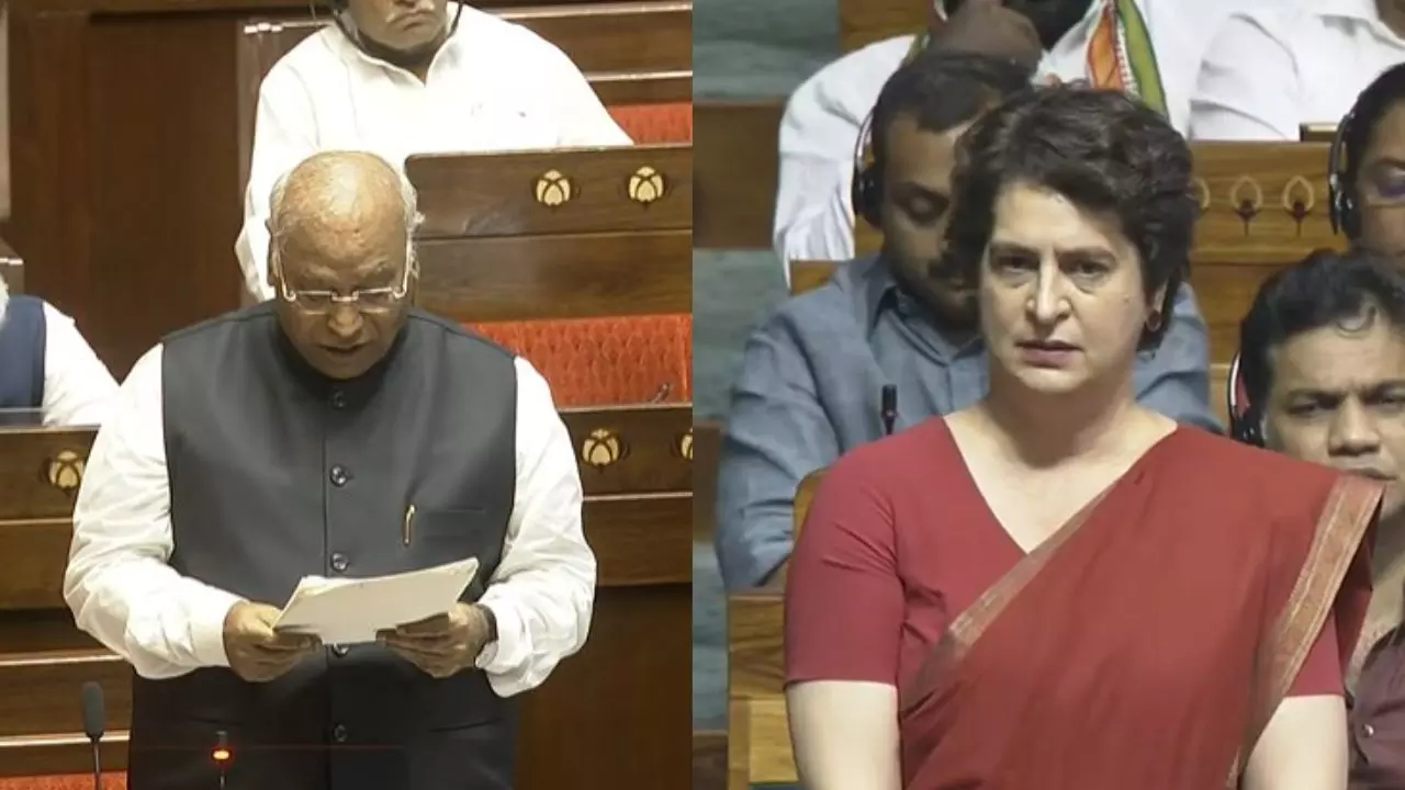 गद्दार, मुनीर का ट्रंप के साथ लंच और मां के आंसू... लोकसभा में ऑपरेशन सिंदूर पर प्रियंका और खड़गे ने धो डाला