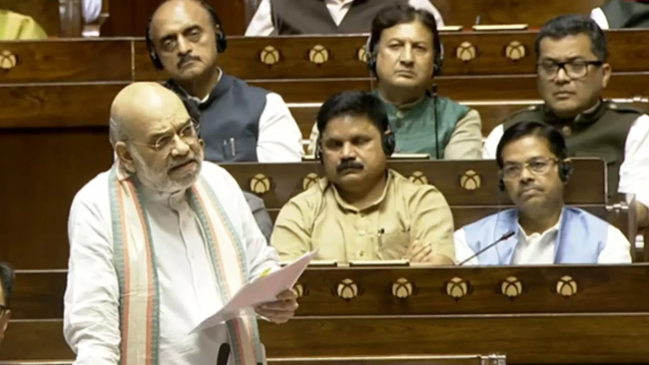 ये लोग पाकिस्तान को बचाना चाहते थे, हिंदू टेररिस्ट नहीं हो सकता; राज्यसभा में शाह ने विपक्ष के Op सिंदूर और महादेव के हर सवालों को दिया जवाब