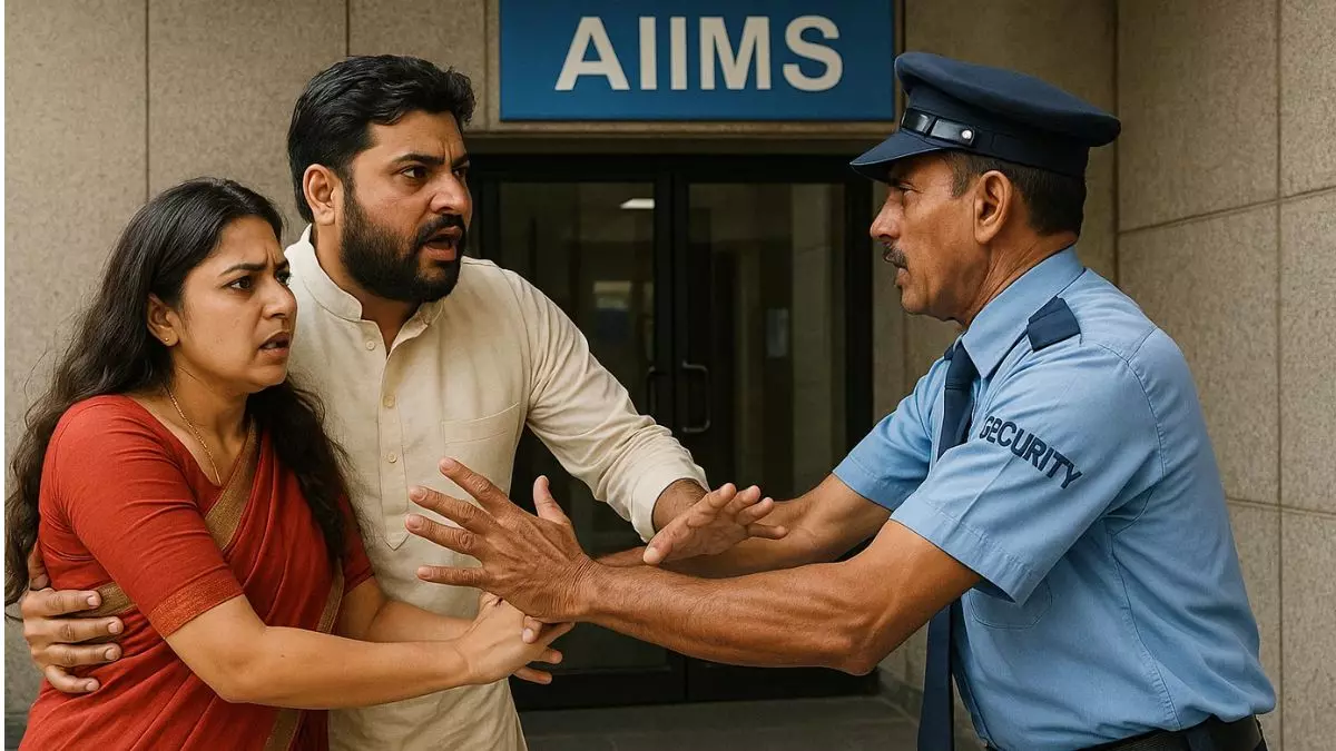पटना AIIMS में आधी रात को हाई वोल्टेज ड्रामा!  वीडियो बनाने से भड़के गार्ड्स ने MLA चेतन आनंद के साथ की धक्का-मुक्की, केस दर्ज