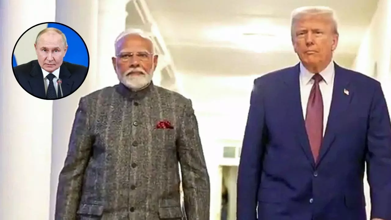 ट्रंप का भारत पर तीखा हमला: रूस के साथ रिश्तों पर भड़के, कहा- दोनों अपनी मरी हुई अर्थव्यवस्थाएं ले डूबें