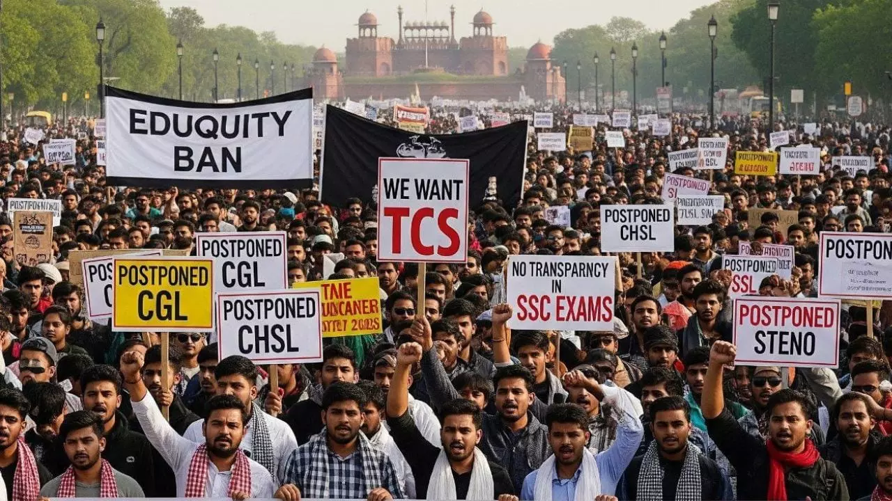 SSC Protest: एसएससी ‘रोजगार’ देने की संस्था है या बेरोजगारों के हाथ-पैर तुड़वाकर ‘सत्यानाश’ कराने का अड्डा! INSIDE STORY