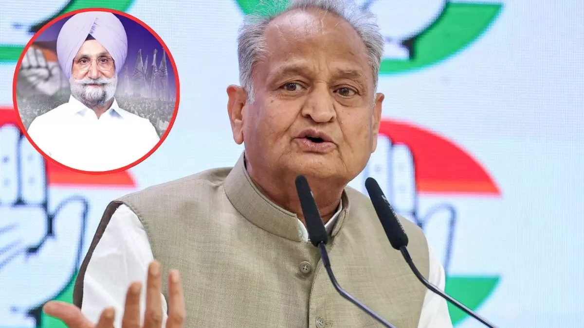 जग्गू भगवानपुरिया ने दी कांग्रेस नेता रंधावा के बेटे को धमकी, गहलोत बोले- AAP ने पंजाब को गैंगस्टरों के हवाले कर दिया