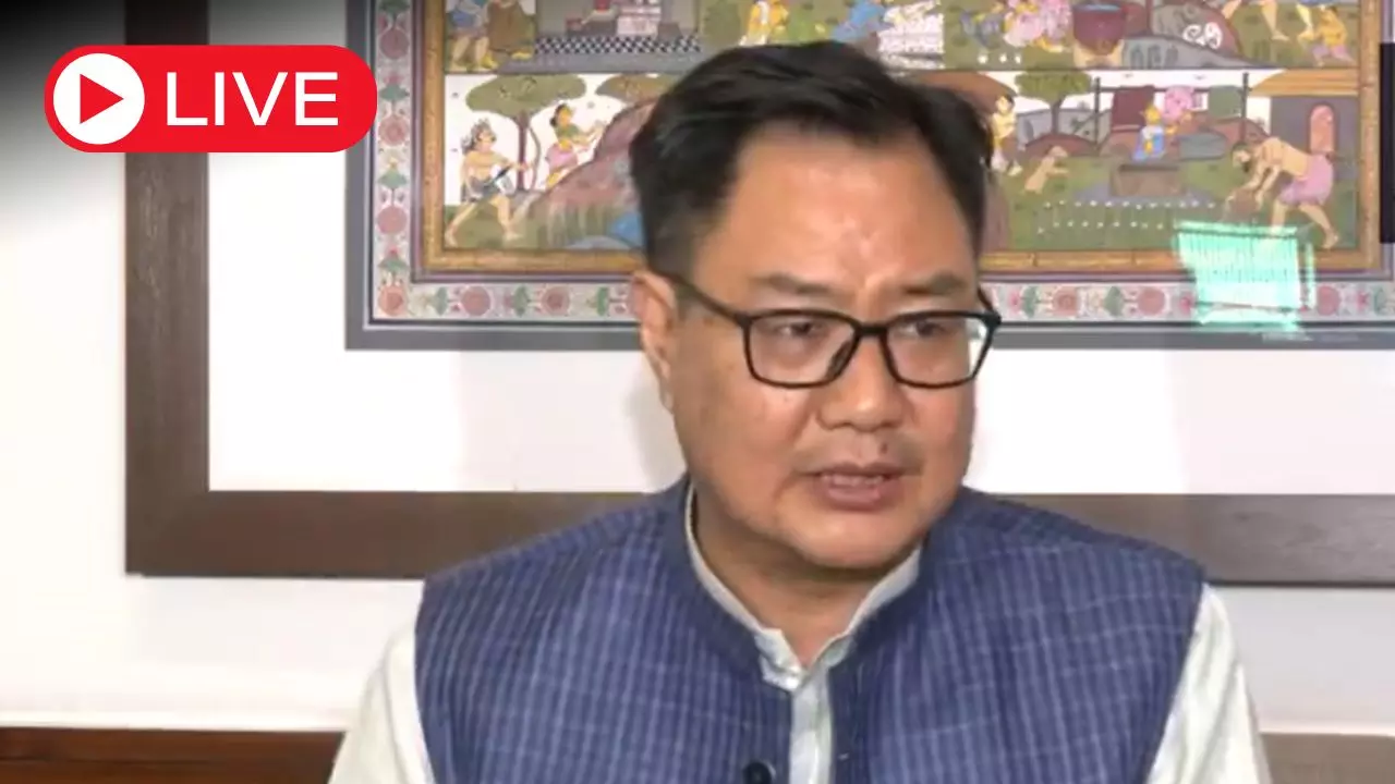 Aaj ki Taaza Khabar Live News Update: केंद्रीय मंत्री किरेन रिजिजू का राहुल गांधी पर हमला: “बार-बार विदेश जाकर भारत की छवि खराब करना ठीक नहीं”