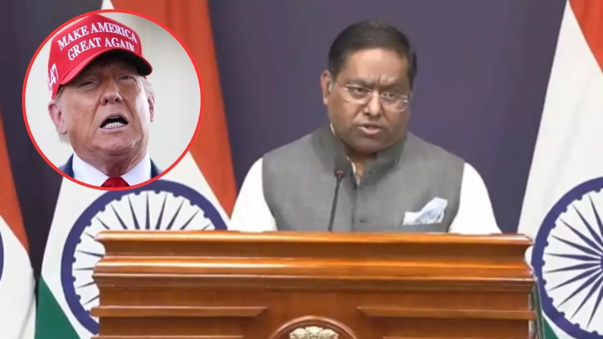 डोनाल्ड ट्रंप को मिलना चाहिए नोबेल शांति पुरस्कार, उन्होंने कई जंगें रुकवाई... व्हाइट हाउस के बयान पर क्या बोला भारत? डोनाल्ड ट्रंप को मिलना चाहिए नोबेल शांति पुरस्कार, उन्होंने कई जंगें रुकवाई... व्हाइट हाउस के बयान पर क्या बोला भारत?