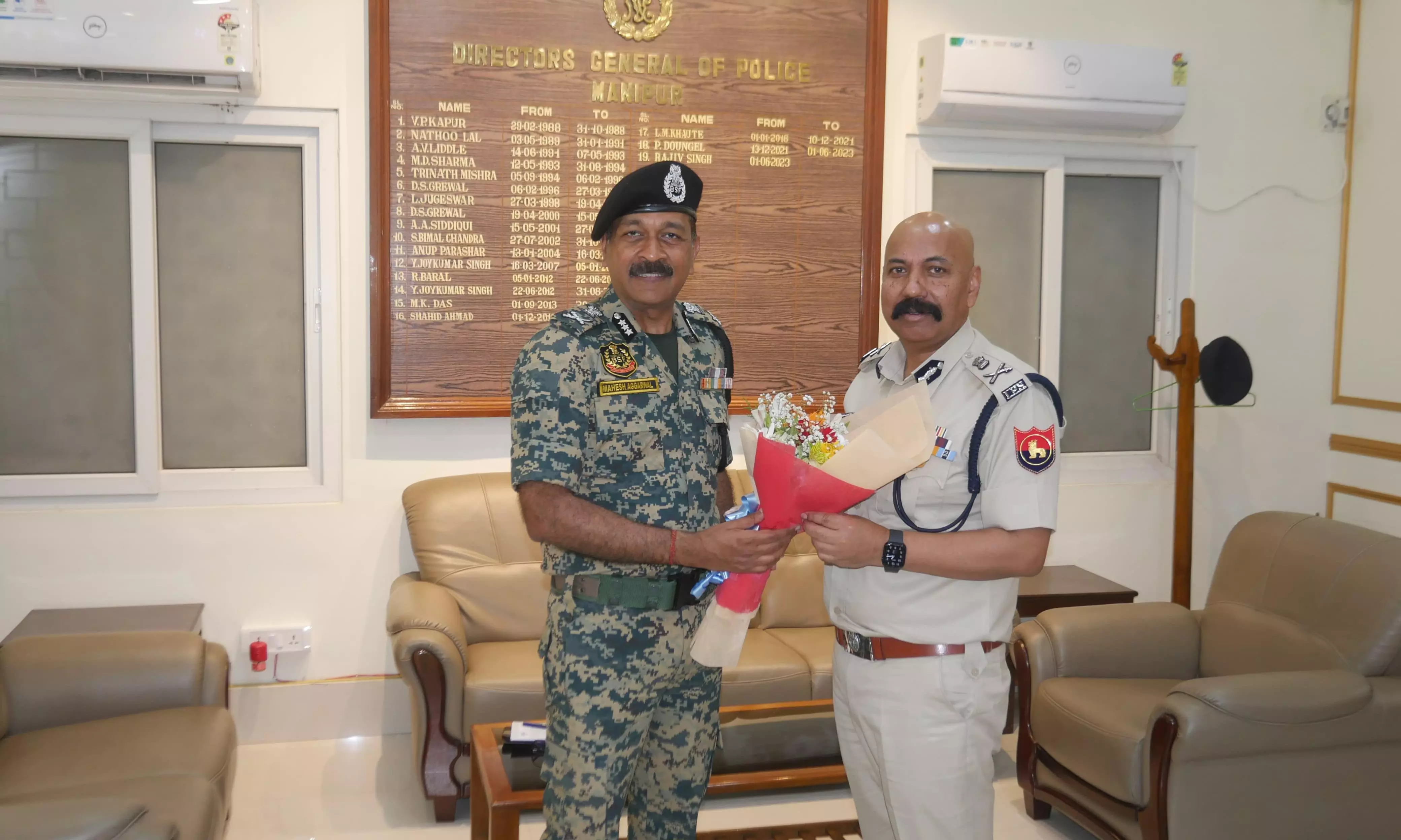 मणिपुर में बिगड़े हालात पर BSF की पैनी नजर! ADG का एक्शन मोड दौरा- जवानों से कही ये बात