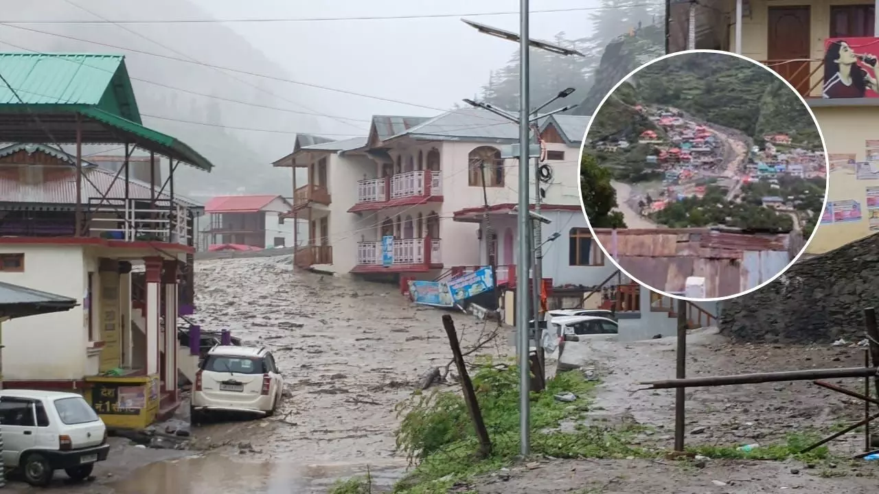 उत्तरकाशी के धराली में बादल फटने से तबाही, 25 होटल और घर तबाह, 4 की मौत, करीब 50 लापता; देखें भयावह Video उत्तरकाशी के धराली में बादल फटने से तबाही, 25 होटल और घर तबाह, 4 की मौत, करीब 50 लापता; देखें भयावह Video