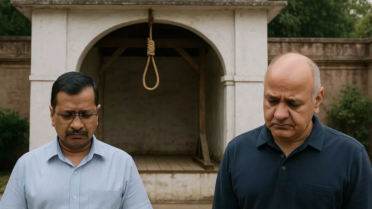 दिल्ली विधानसभा परिसर में कथित ‘फांसी-घर’ के फसाद में फंसे केजरीवाल-सिसोदिया, कटघरे में तलब किये जाने की तैयारी शुरू!